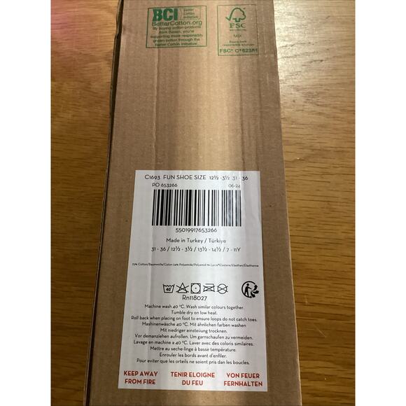 Mini Boden Boys 7 Pack Of Socks Size 12 1/2 - 3 1/2 - Picture 4 of 4